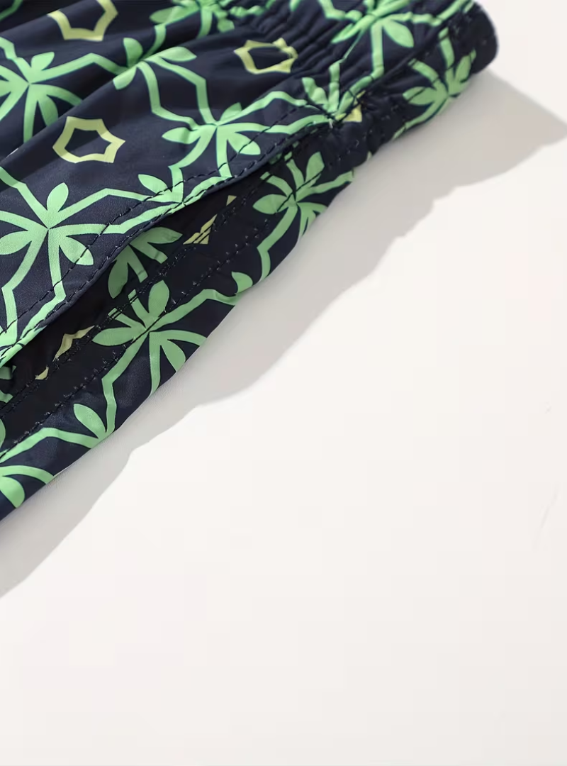 Short de bain homme imprimé