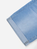 Short en jean homme taille haute