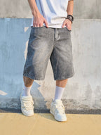 Short homme délavé