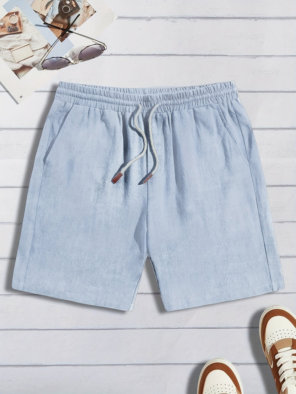 Short homme finition texturée