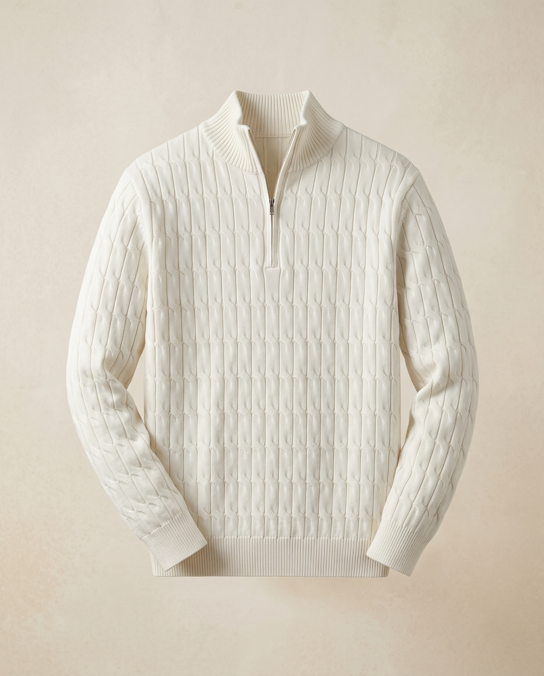Pull homme demi-zip
