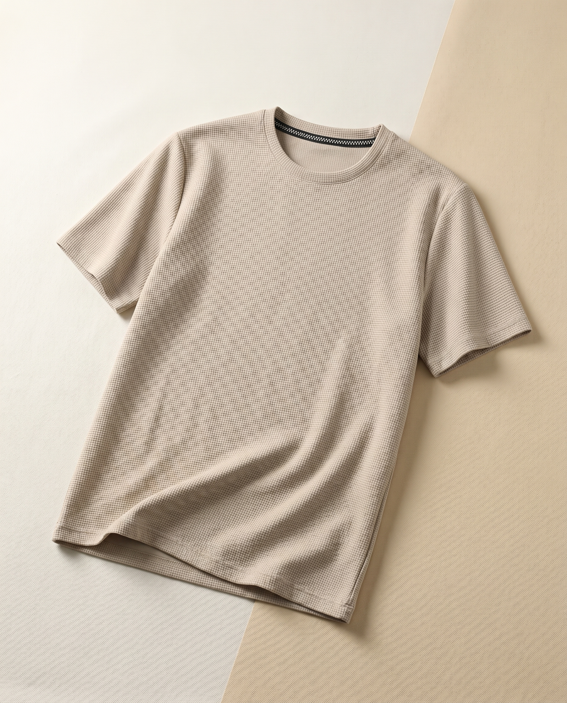 T-shirt homme texturé