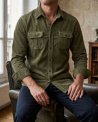 Chemise homme poches poitrine