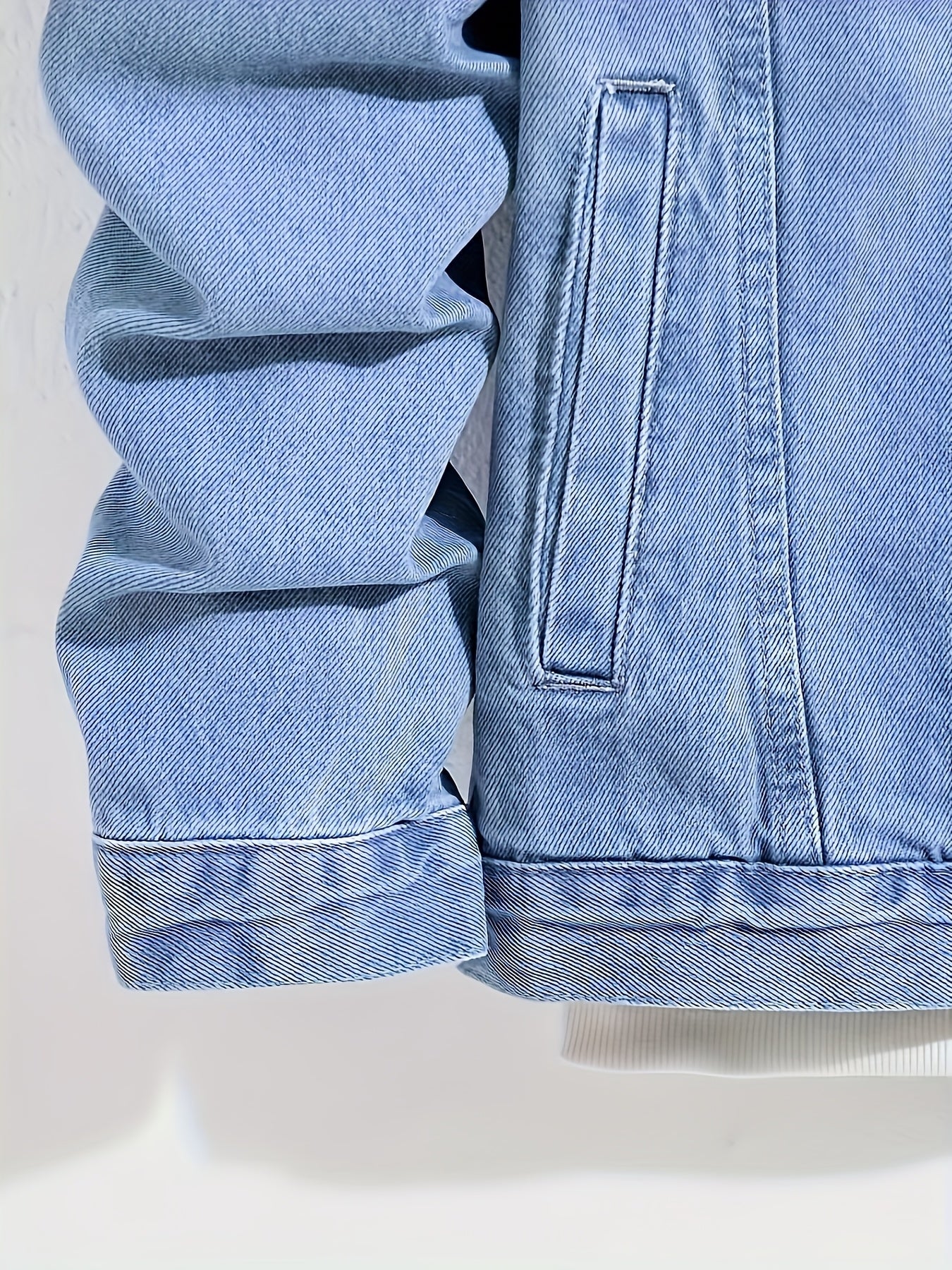 Veste en jean homme